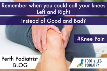 Perth Podiatrist FAQ – Do Bad Feet Cause Knee Pain?
